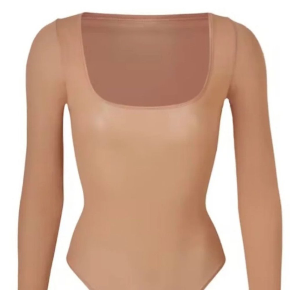 SKIMS Sheer Jelly Bodysuit New With Tags XS